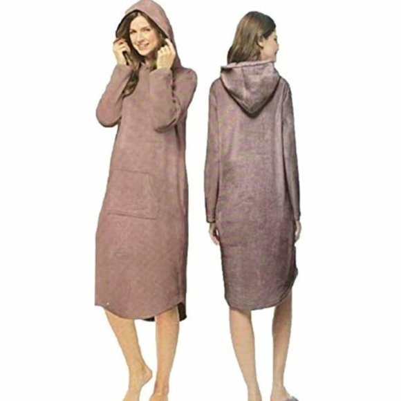 32 Degrees Dresses & Skirts - NWOT 32 Degrees Heat Cozy Plus Sleep Lounger Dress S/M Pink Super Soft $65 V225